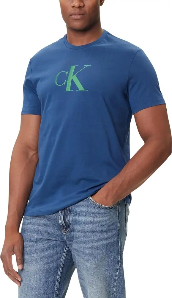 Blue Cotton T-Shirt