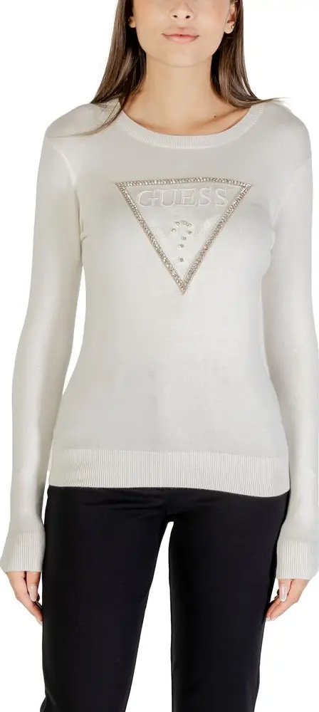 Cream Viscose Sweatshirt