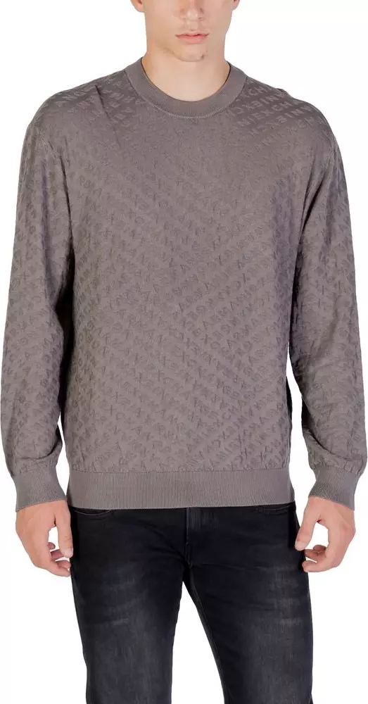 Gray Polyamide Sweatshirt