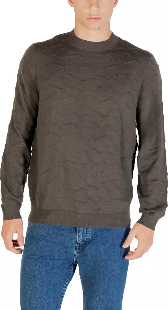 Green Marabou Sweatshirt