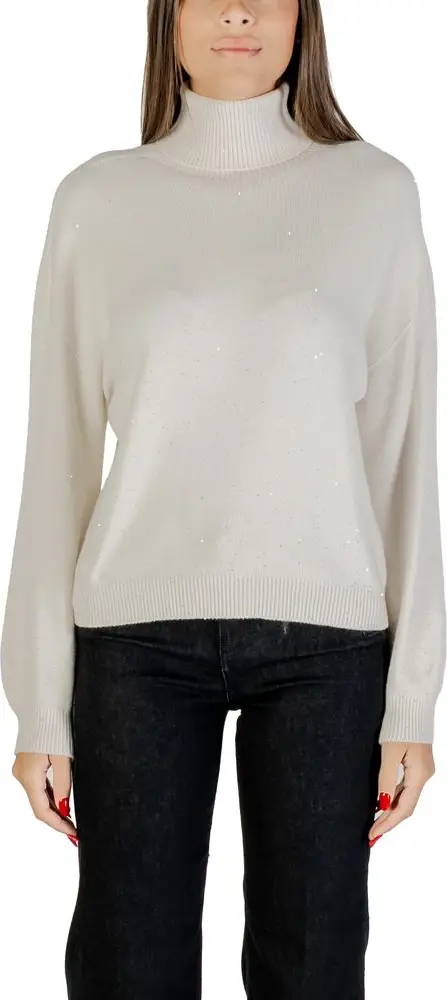 White Viscose Sweatshirt