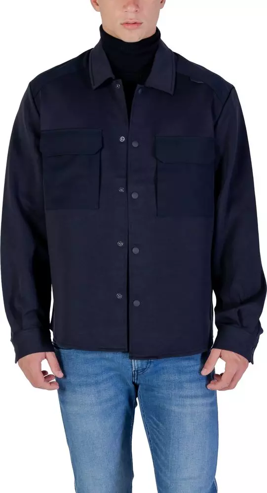 Blue Cotton Shirt