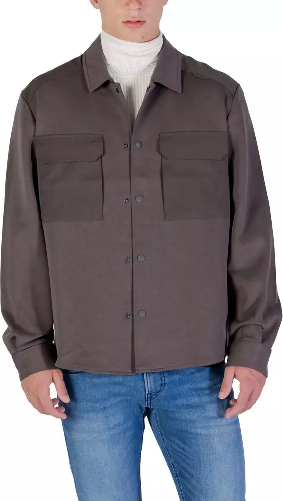 Green Denim Shirt