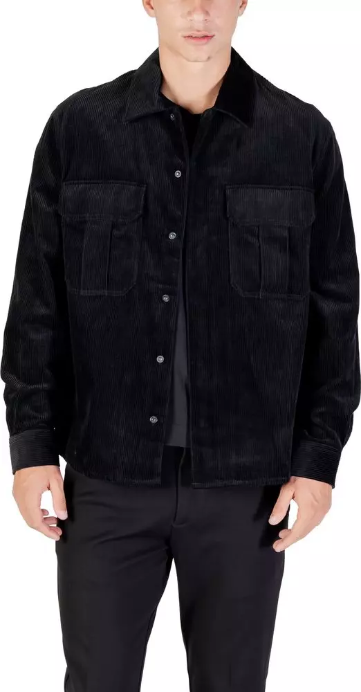 Black Cotton Shirt