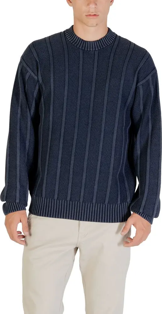 Blue Cotton Sweatshirt