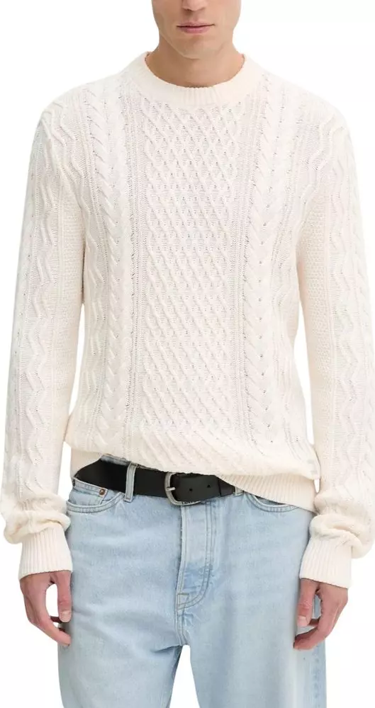 Cream Recycled Cotton Sweatshirt