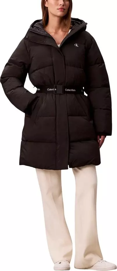 Black Polyamide Coat