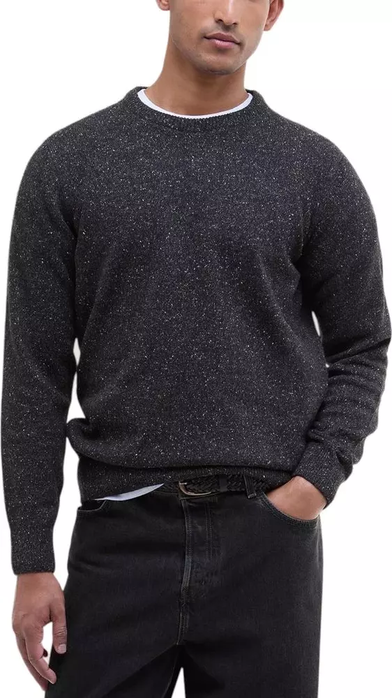 Black Wool Sweatshirt