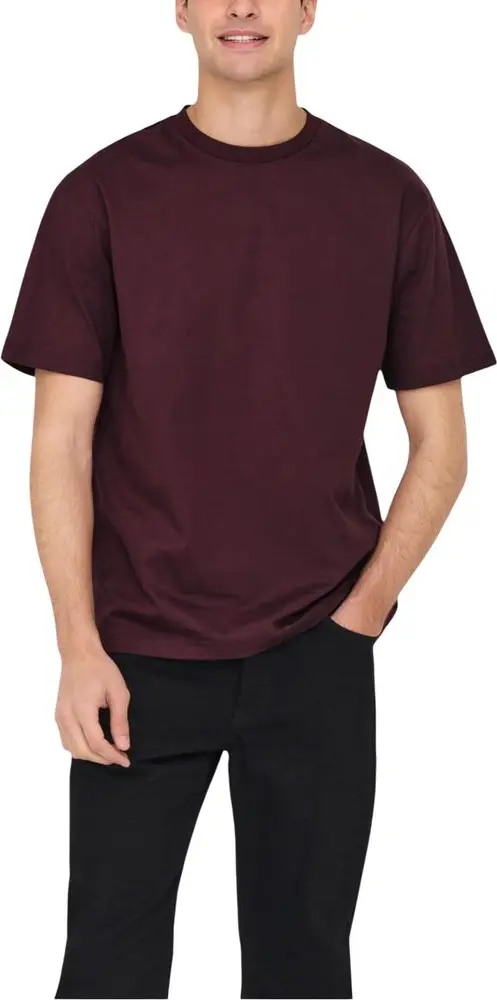 Bordeaux Organic Cotton T-Shirt