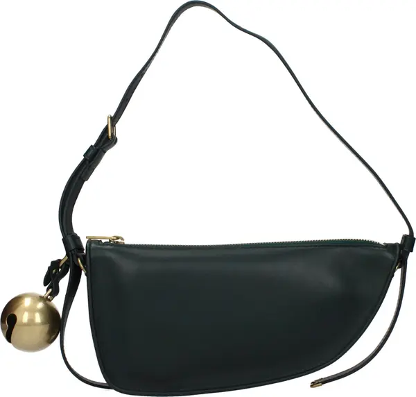 Green Leather Shoulder Bag