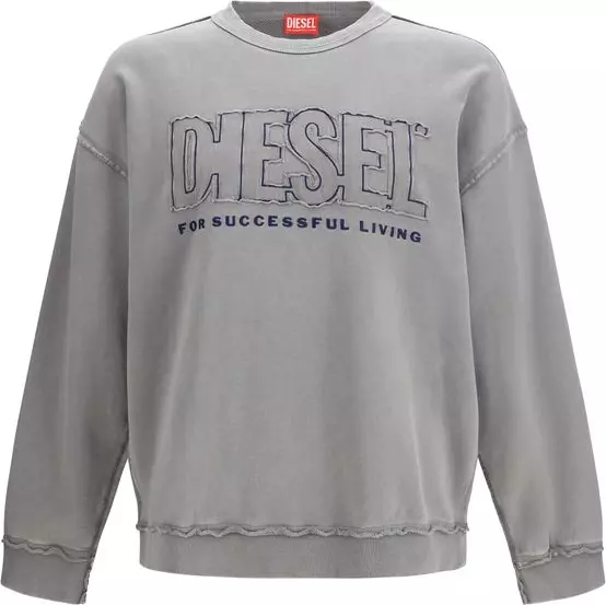 Gray Cotton Sweatshirt