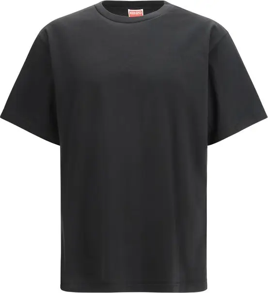 Black Cotton T-Shirt