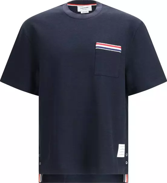 Blue Cotton T-Shirt