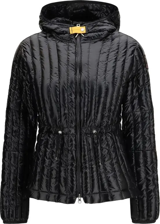 Black Nylon Full-Length Jacket