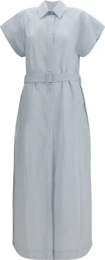 Blue Copper Long Dress