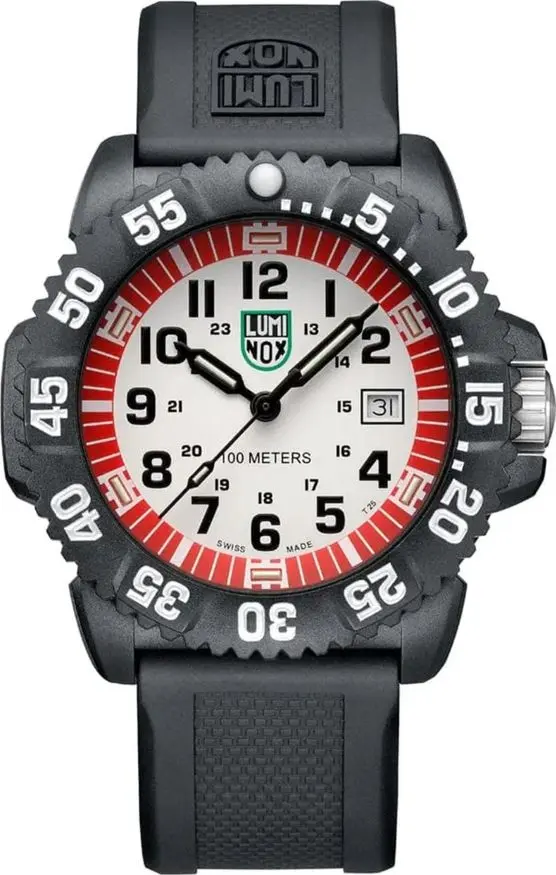 Black Resin Sport Watch