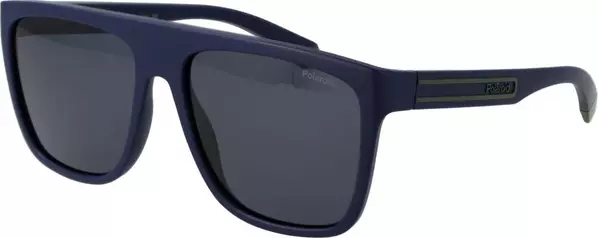 Blue Polycarbonate Sunglasses