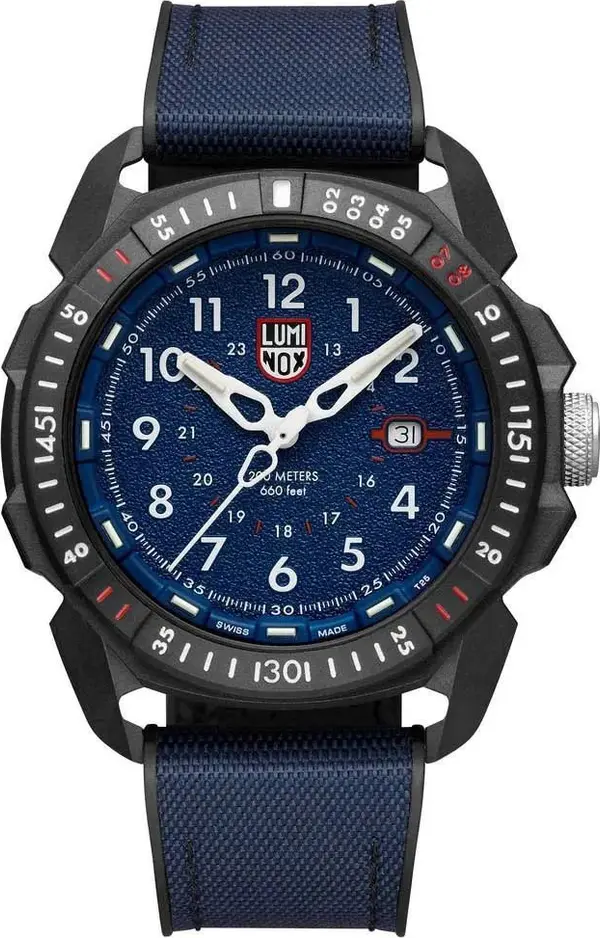 Blue Resin Sport Watch