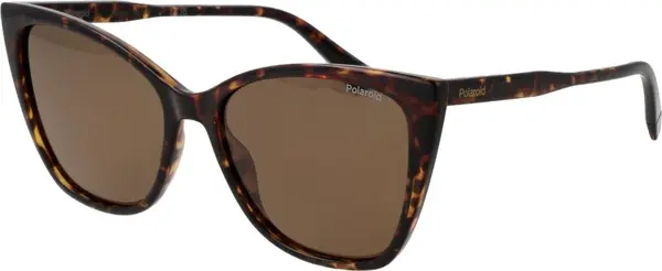 Brown Polycarbonate Sunglasses