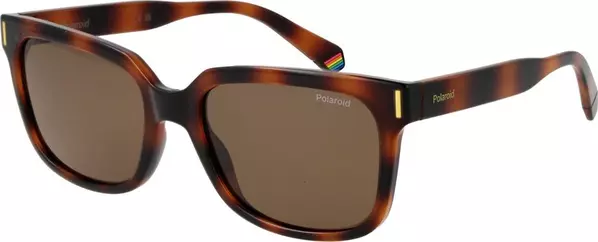 Brown Polycarbonate Sunglasses