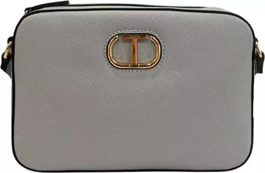 Blue PU Women Crossbody Bag