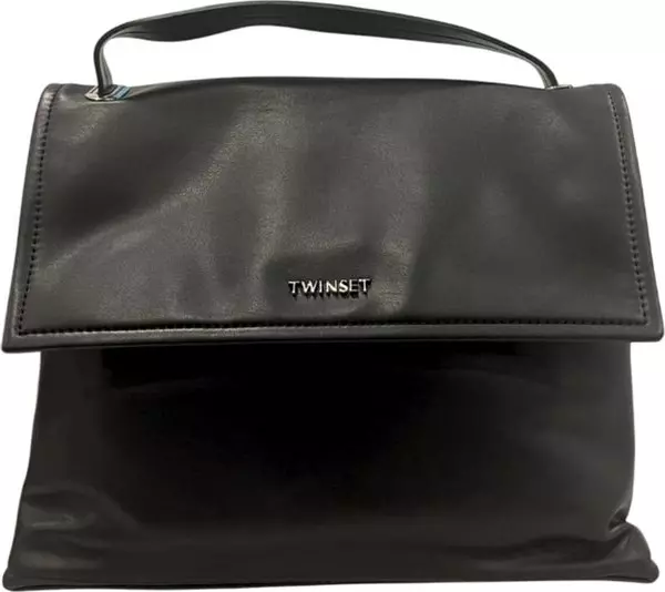 Black PU Women Handbag