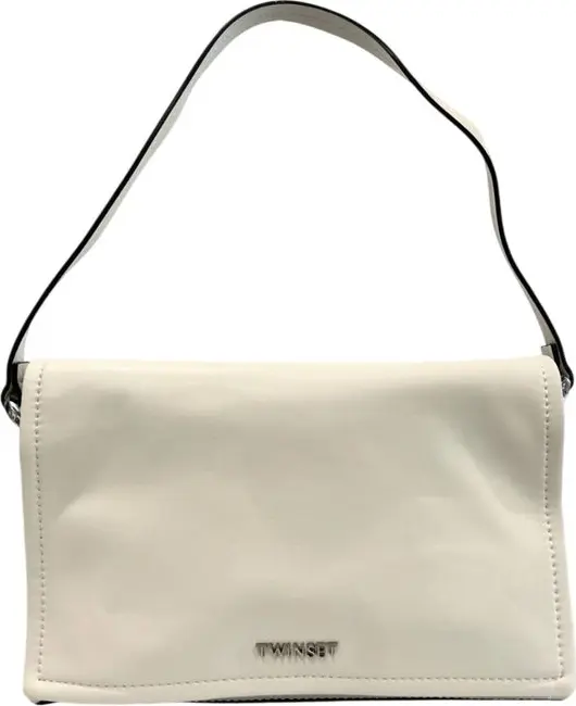 White PU Women Shoulder Bag