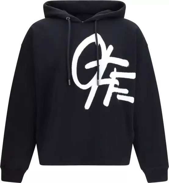Black Cotton Sweatshirt