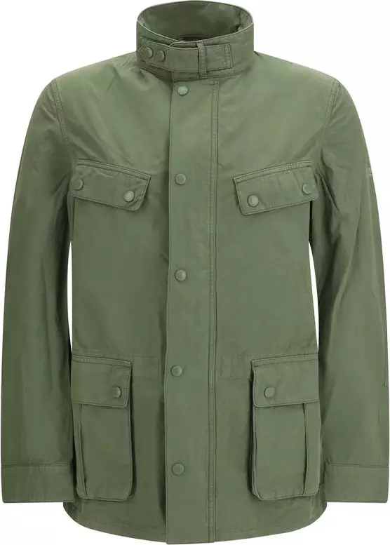 Bicolor Cotton Coat