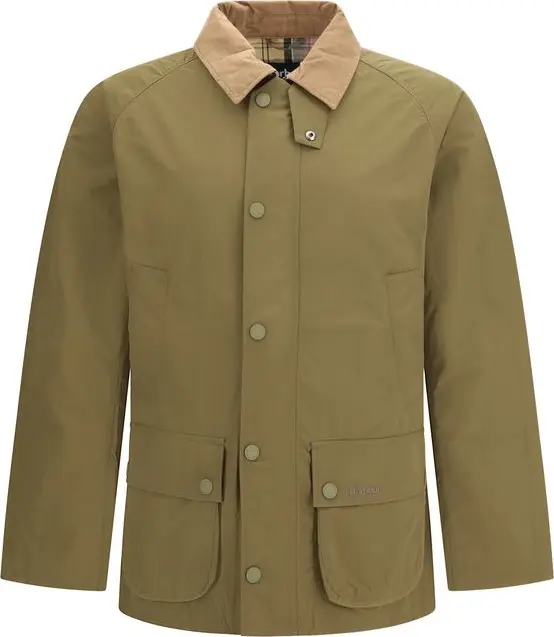 Beige Polyamide Rain Coat