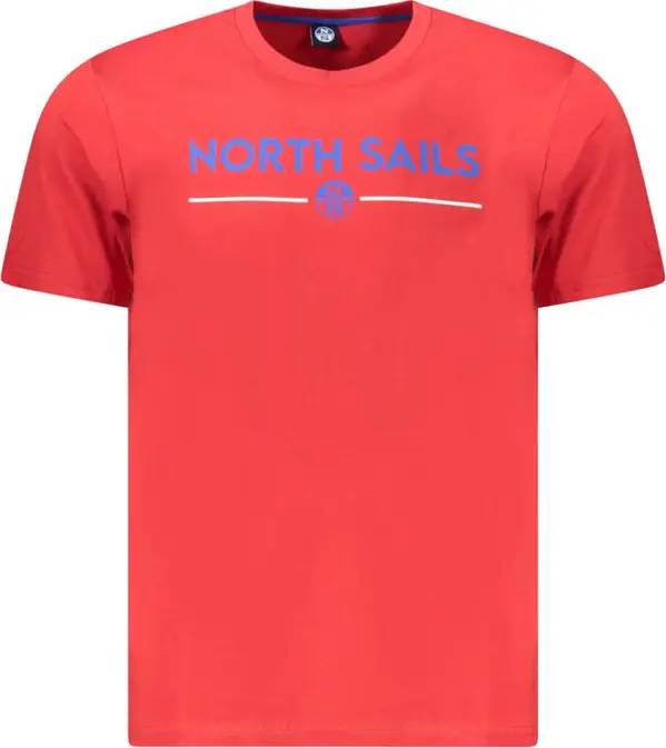 Red Cotton Men T-Shirt