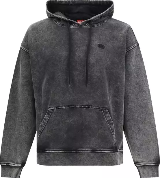 Black Cotton Sweatshirt