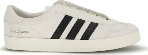 Beige Calf Leather Bos Taurus Low Top Sneakers