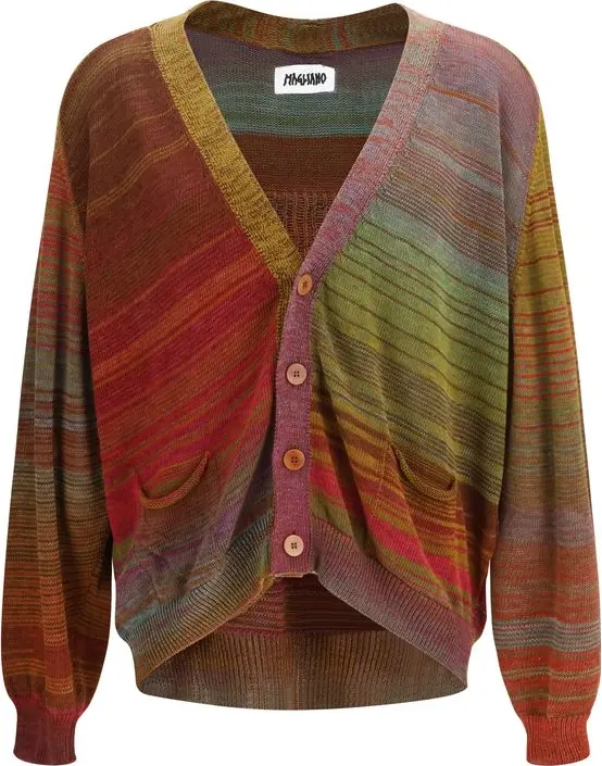 Multicolor Cotton Cardigan