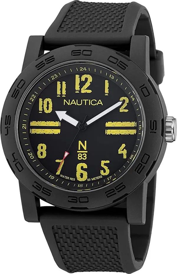 Black Synthetic Sport Watch