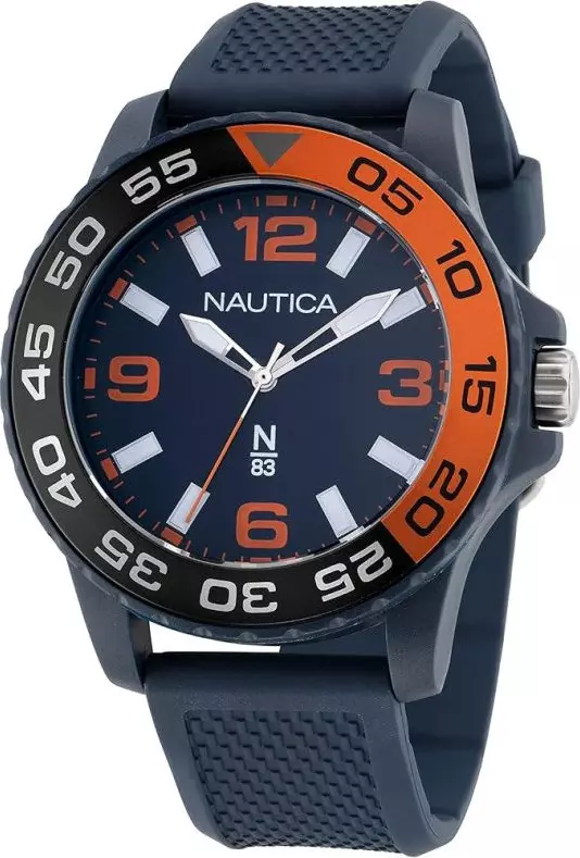 Blue Synthetic Sport Watch