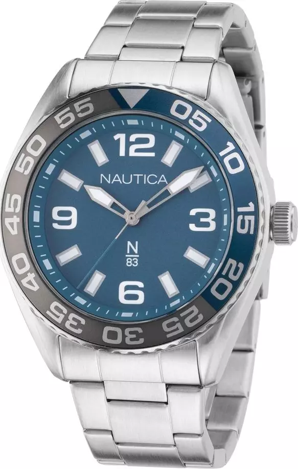 Gray Stainless Steel Dress Watch