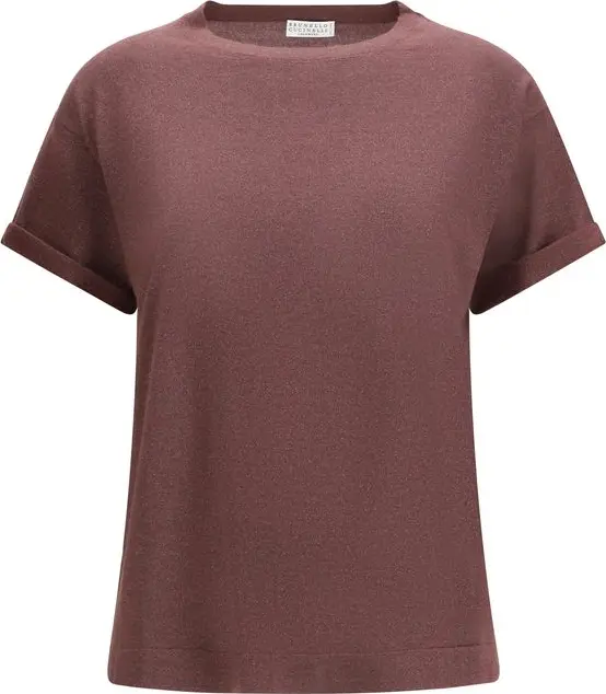 Bordeaux Nylon T-Shirt