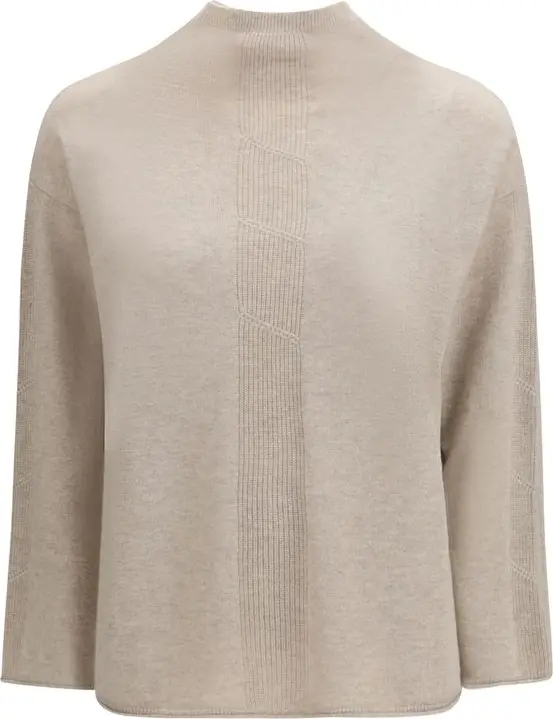 Beige Cashmere Sweater