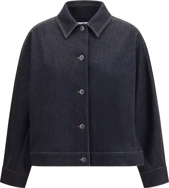 Blue Cotton Denim Jacket