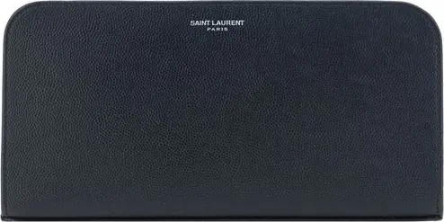 Black Calf Leather Bos Taurus Wallet