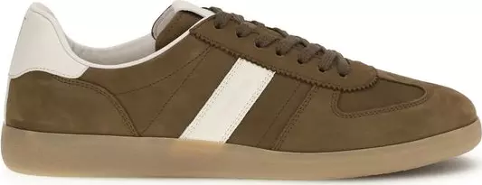 Brown Calf Leather Bos Taurus Low Top Sneakers