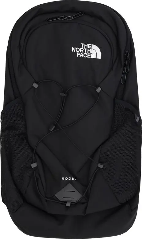 Black Polyester Backpack