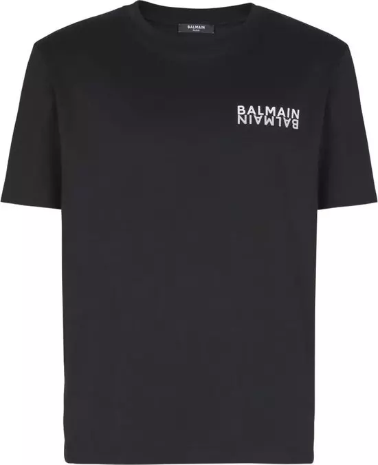 Black Cotton T-Shirt