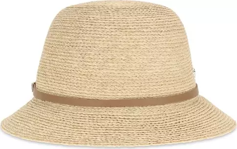 Beige Raffia Hat