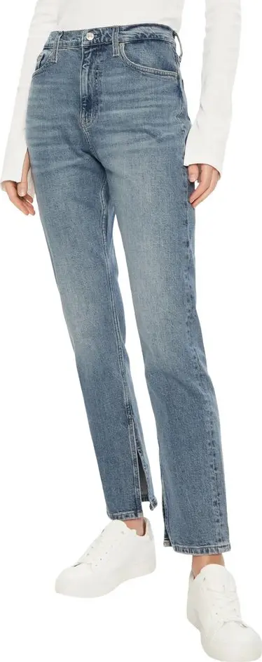 Blue Cotton Skinny Jeans