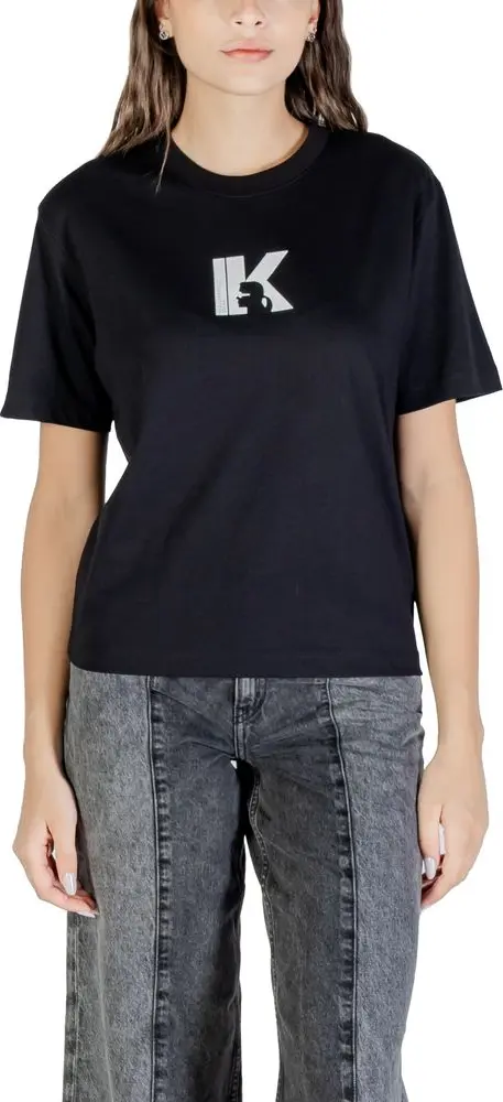 Black Cotton T-Shirt