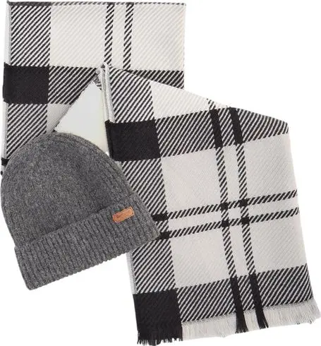 Gray Polyester Beanie