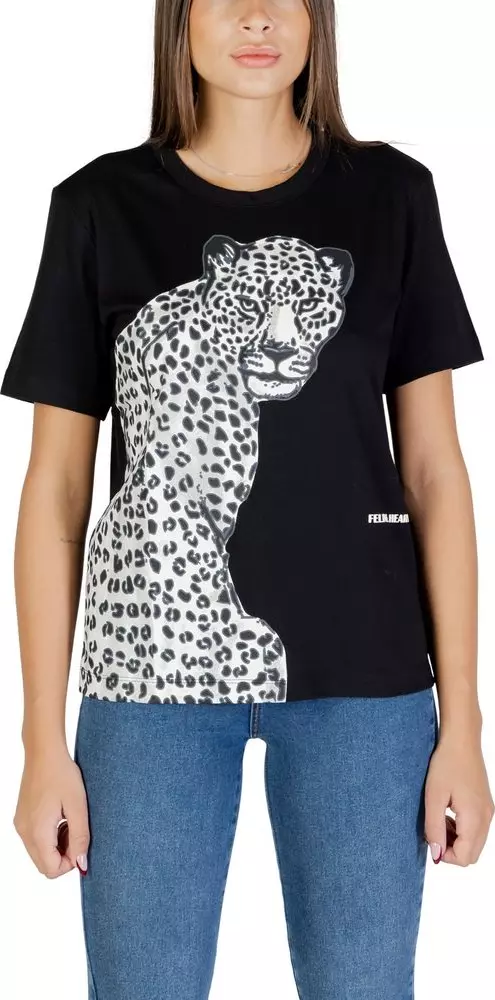 Black Cotton T-Shirt