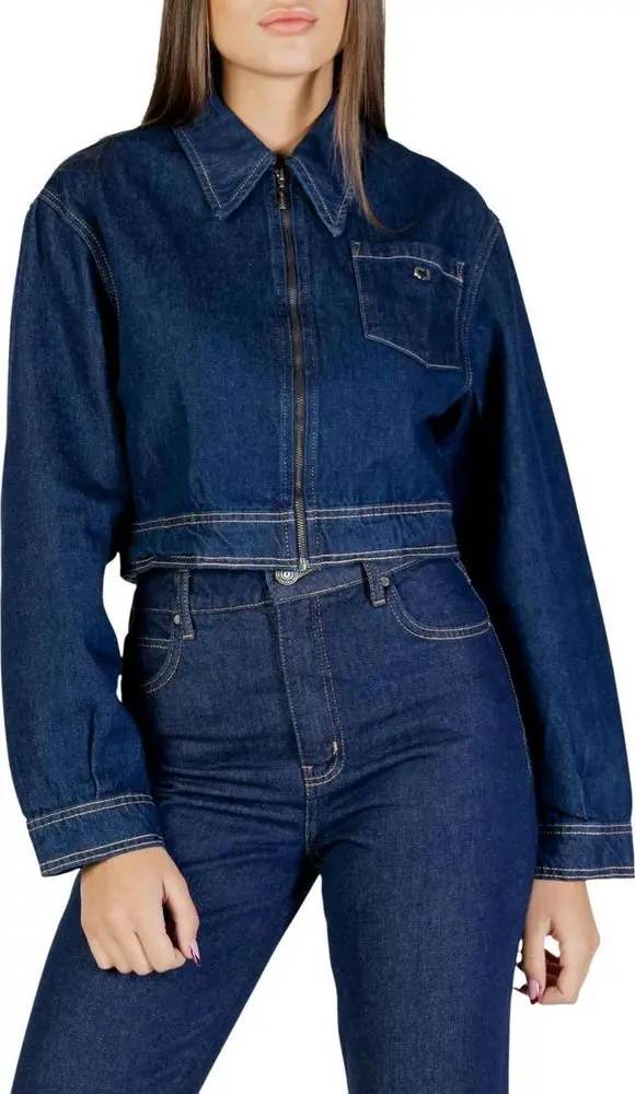 Blue Cotton Denim Jacket